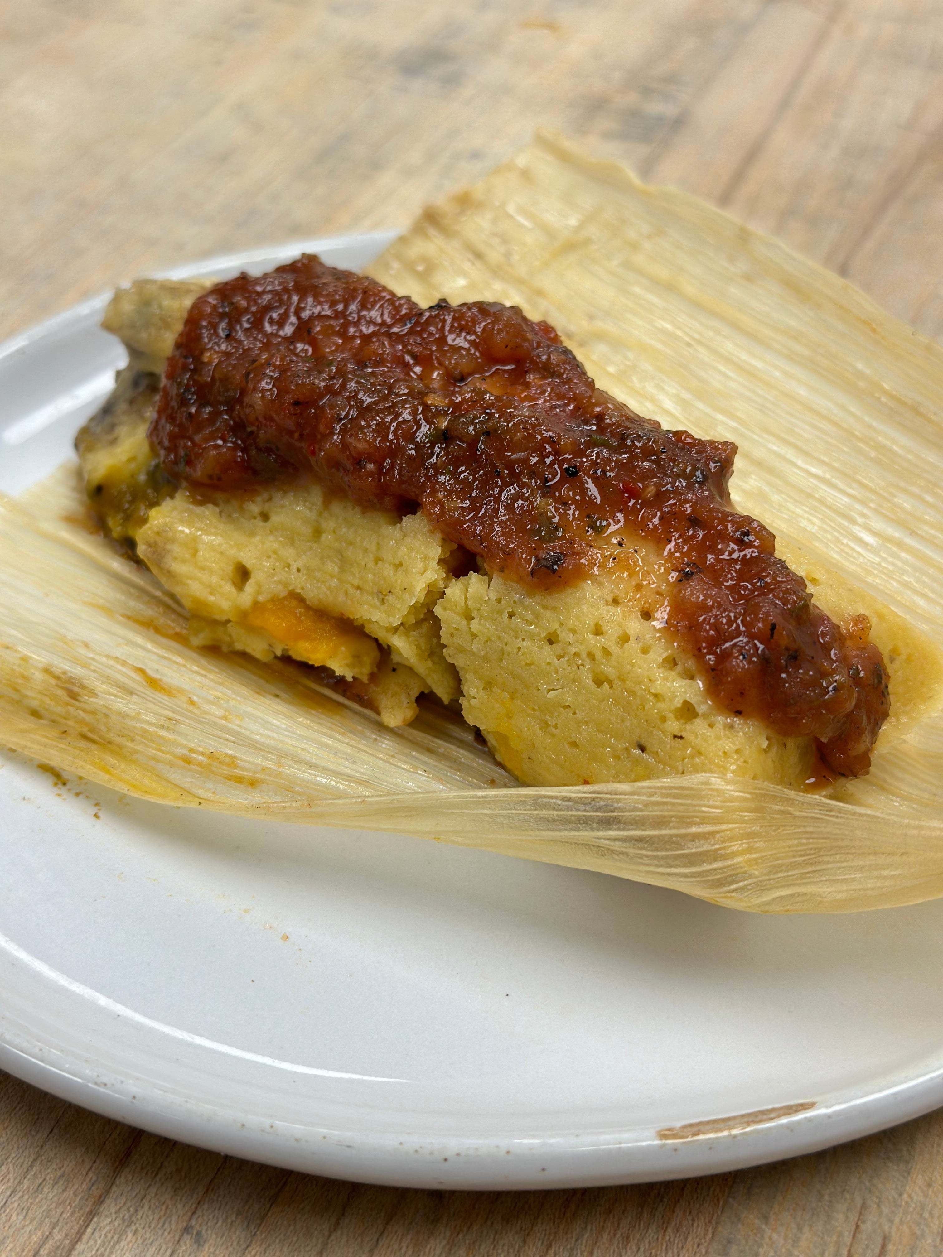 Squash & Bean Tamales